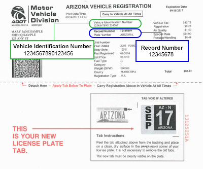 how to check vehicle details by temporary registration number